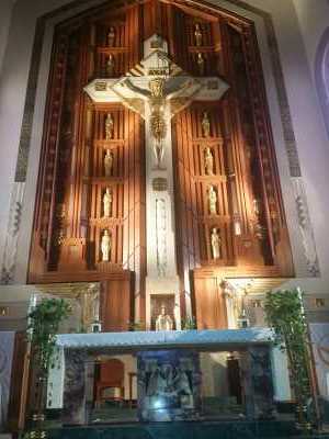 St Genevieve Altar Crucifix